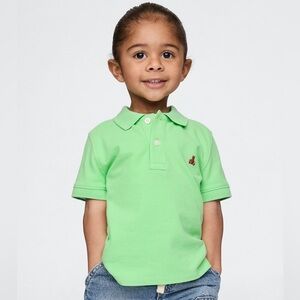 GAP Baby Pique Polo Shirt - 6-12m